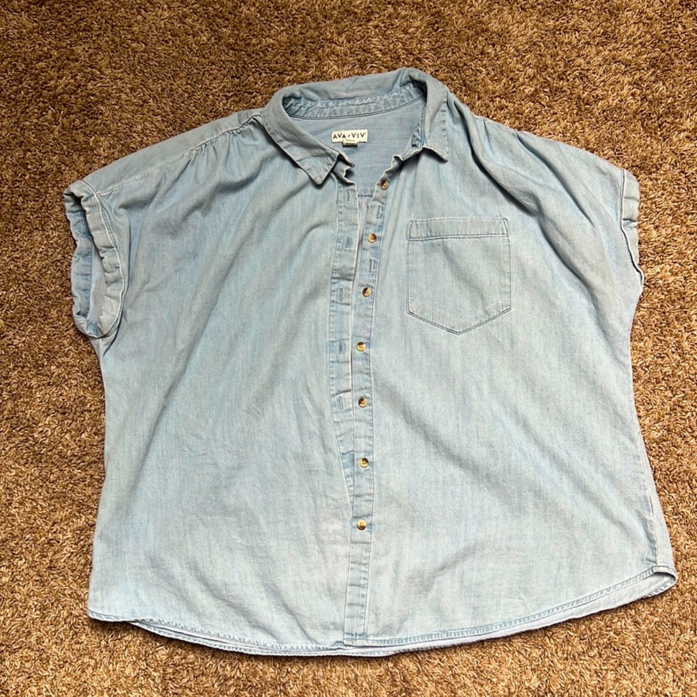 Denim Top